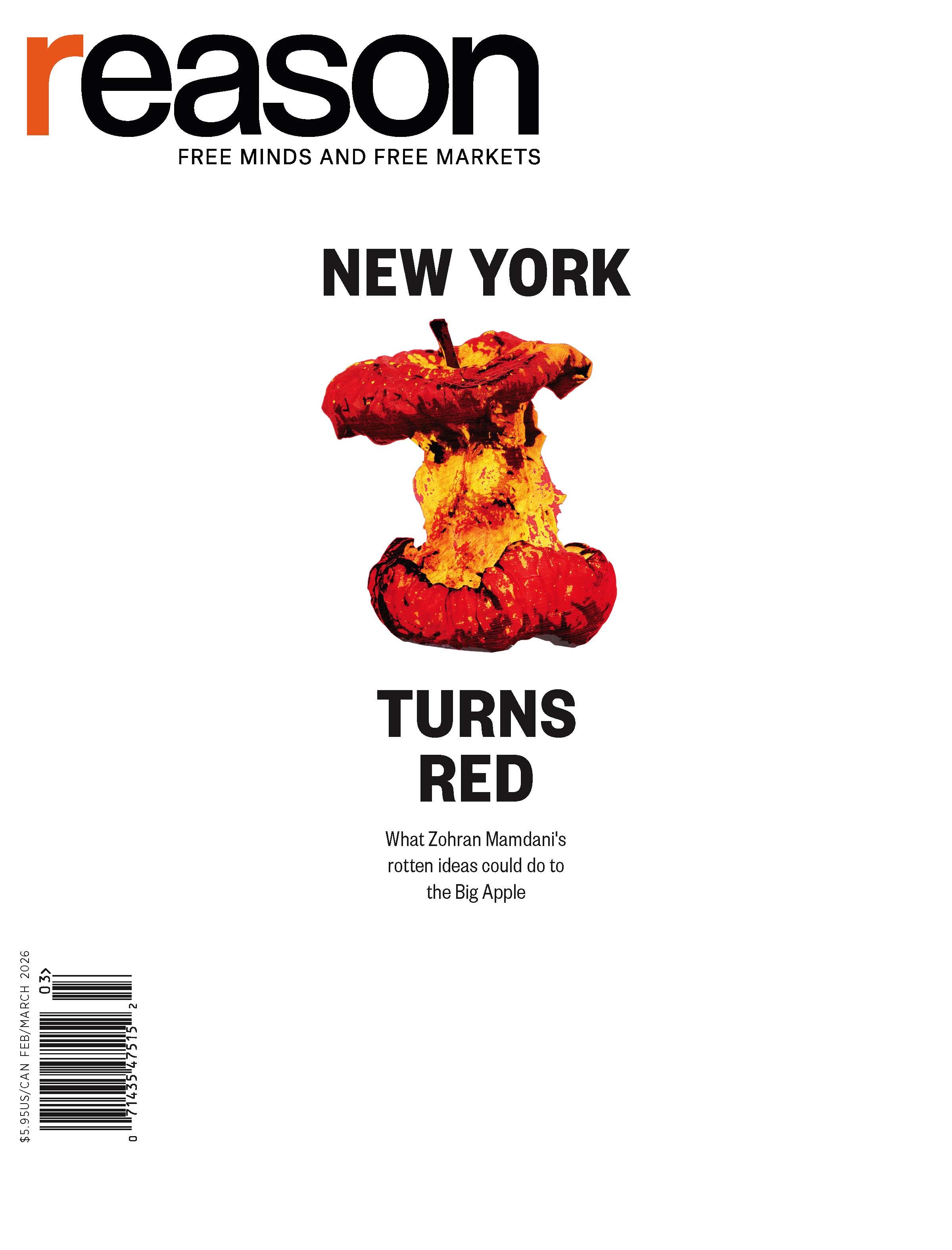Reason magazine, February/March 2026 Reason magazine, February/March 2026 cover image